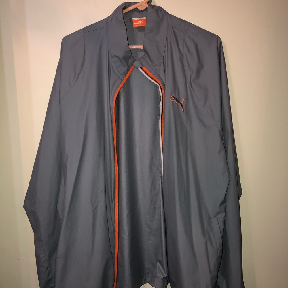Puma rain jacket barley worn practically new